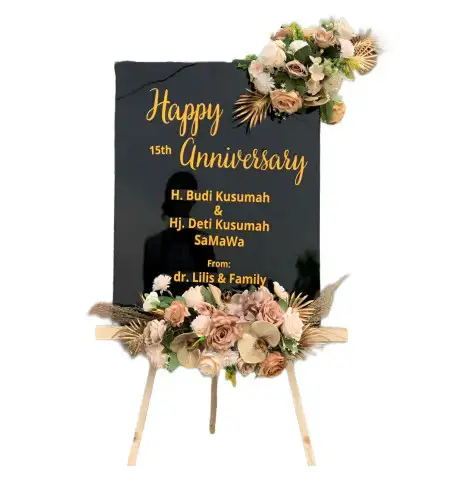 Papan Bunga Akrilik Blerong Guntur