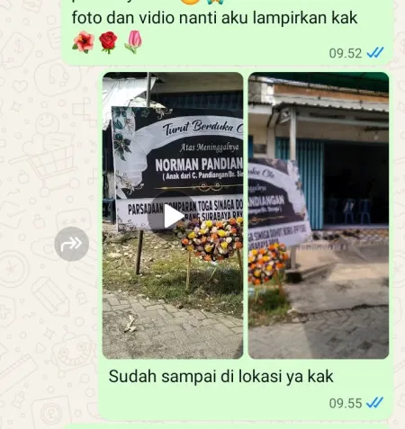 Pengiriman Karangan Bunga Blerong Guntur