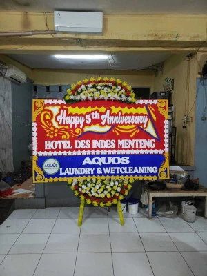 Papan Bunga di Blerong Guntur