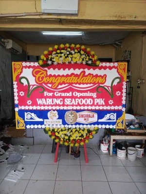 Papan Bunga di Blerong Guntur
